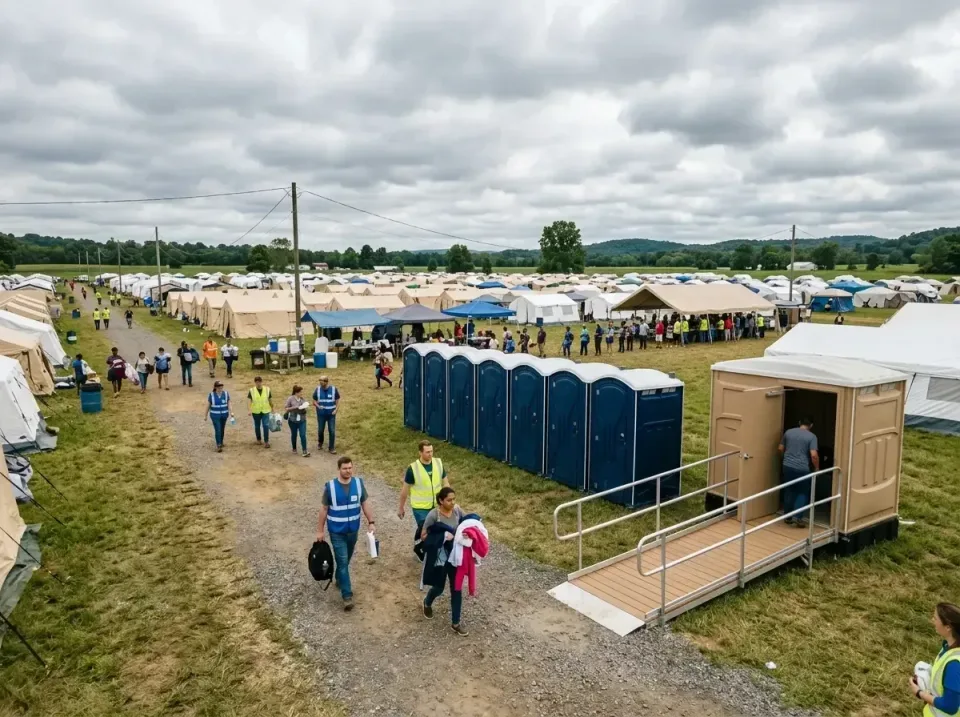 disaster-relief-camp-restrooms-010 — frequently asked questions, Dumpster & Portable Bathrooms Rental in Morris, IL